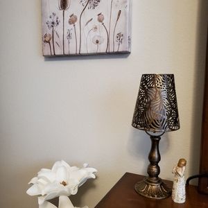 Antique Bronze/Black Table Lamp